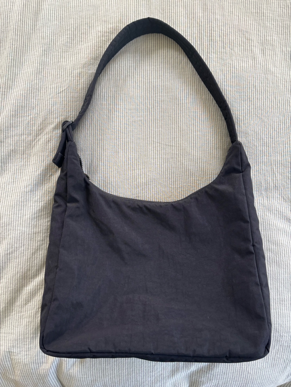 BAGGU Black Shoulder Bag with Single Strap